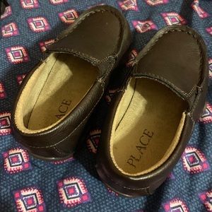 Black Children Place Shoes